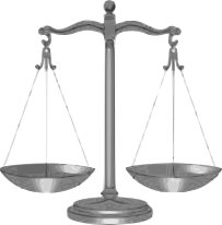 Balance symbole de la justice